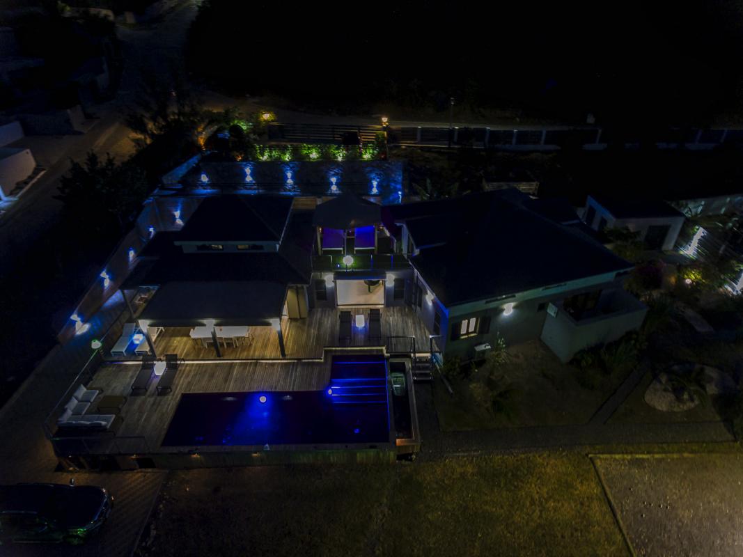 Location villa Saint Martin Mont Vernon - 6 chambres 14 personnes piscine vue mer salle de sport solarium terrain de pétanque (38)